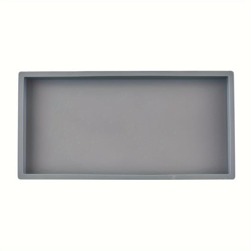Elegant Silicone Vanity Tray for Organized Bathroom  Decor