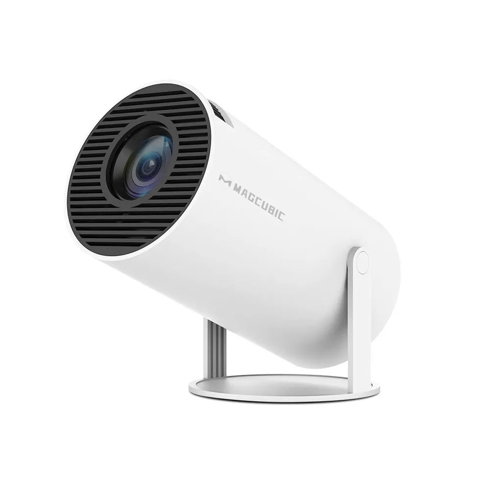 Magcubic Projector Android 11 4K 1280*720P HY300 Pro + Dual Wifi 260ANSI 180°flexible BT5.0 Cinema Outdoor Portable Projector