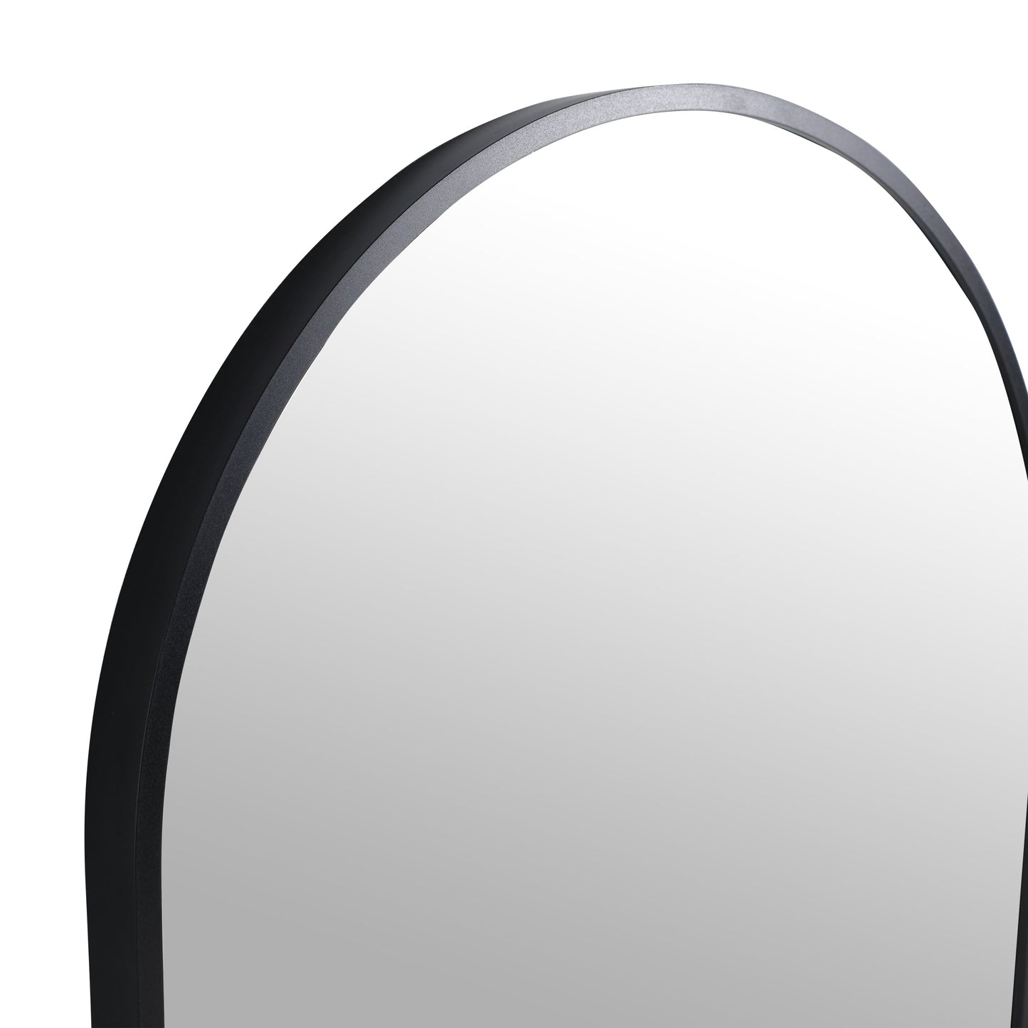 Bathroom Mirror Black Aluminum Frame