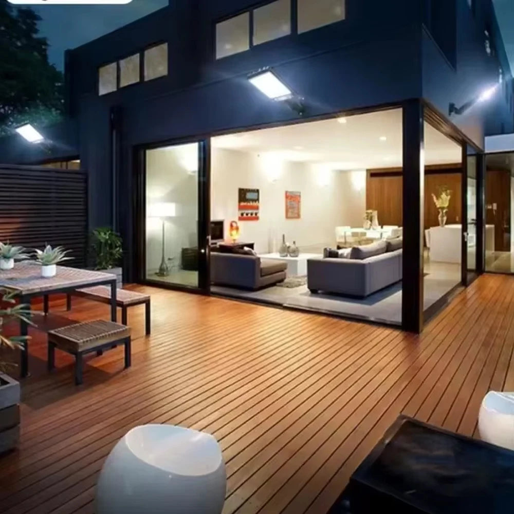 1pc, Solar lights, outdoor lighting, motion sensors, suitable for garages, gardens, and parks. Emergency light usage