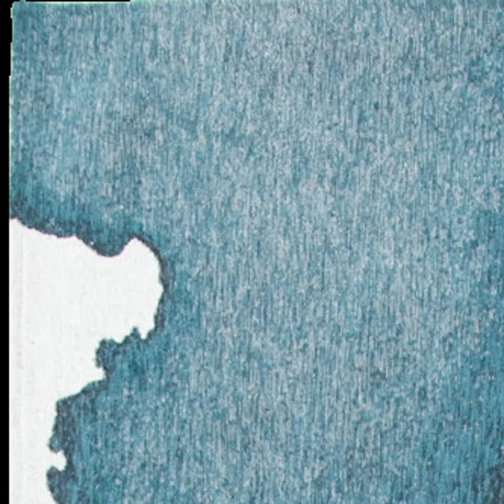 HMS 6' X 8' Abstract Non-Skid Area Rug Blue and Gray Color Scheme Elegant Modern Design for Home or Office