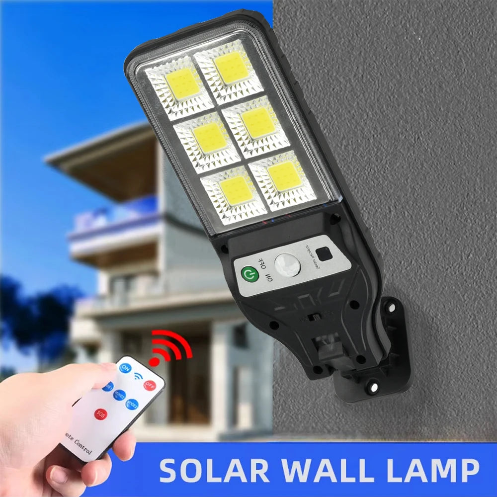 1pc, Solar lights, outdoor lighting, motion sensors, suitable for garages, gardens, and parks. Emergency light usage