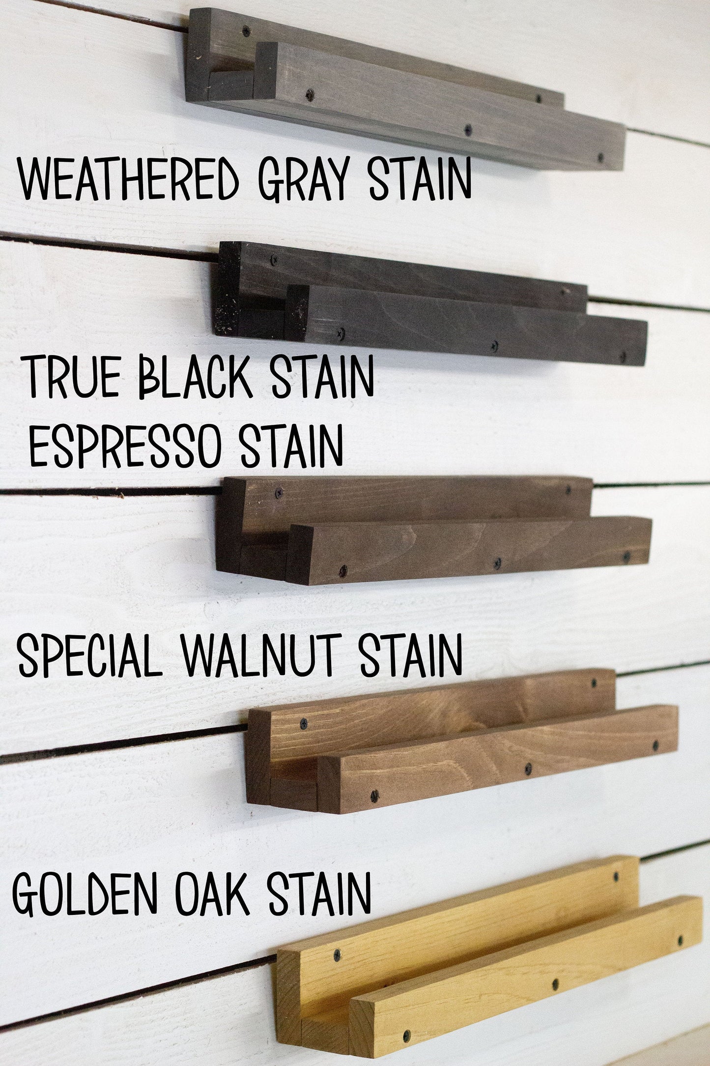 Wall Mounted Bathroom Shelf with 3 Shelves and 2 Double Towel Hooks